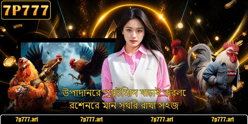 উপাদানের পুষ্টিমান যাচাই করলে রেশনের মান স্থির রাখা সহজ