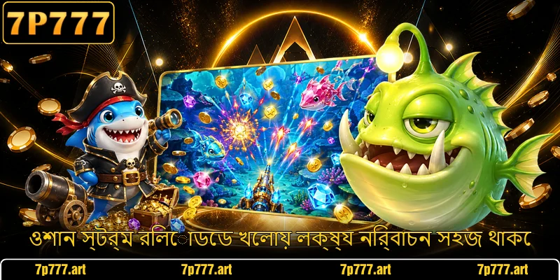 ওশান স্টর্ম রিলোডেড খেলায় লক্ষ্য নির্বাচন সহজ থাকে