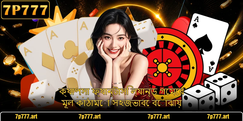 ক্যাপসা ফ্যান্টাসি ল্যান্ড গেমের মূল কাঠামো সহজভাবে বোঝায়