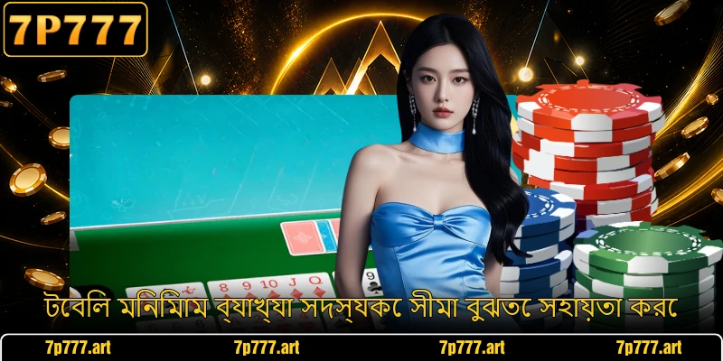 টেবিল মিনিমাম ব্যাখ্যা সদস্যকে সীমা বুঝতে সহায়তা করে