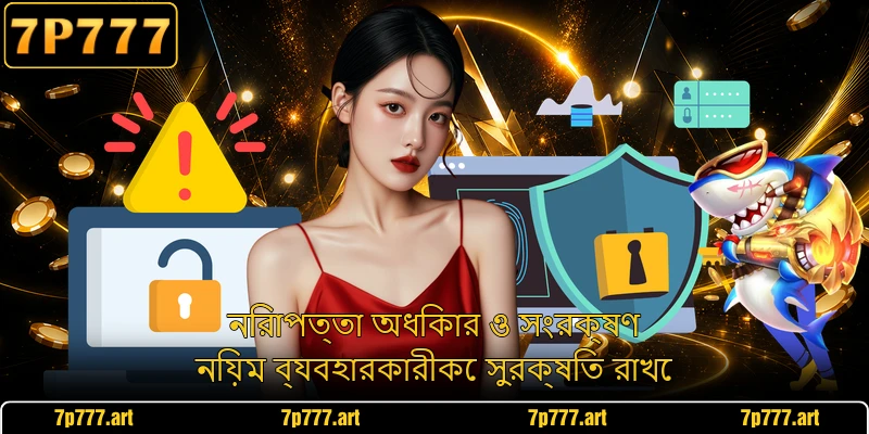 নিরাপত্তা অধিকার ও সংরক্ষণ নিয়ম ব্যবহারকারীকে সুরক্ষিত রাখে