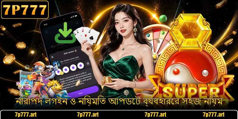নিরাপদ লগইন ও নিয়মিত আপডেট ব্যবহারের সহজ নিয়ম