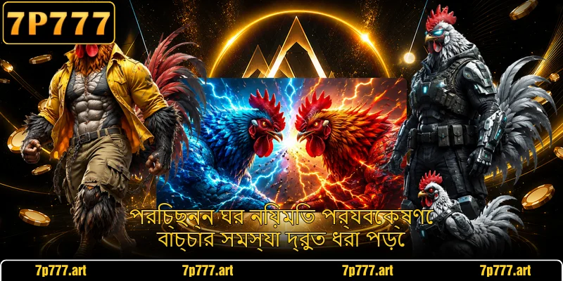 পরিচ্ছন্ন ঘর নিয়মিত পর্যবেক্ষণে বাচ্চার সমস্যা দ্রুত ধরা পড়ে