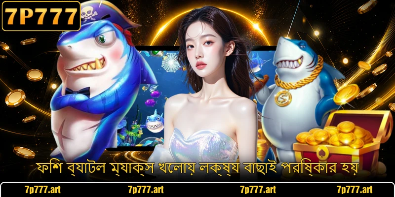 ফিশ ব্যাটল ম্যাক্স খেলায় লক্ষ্য বাছাই পরিষ্কার হয়
