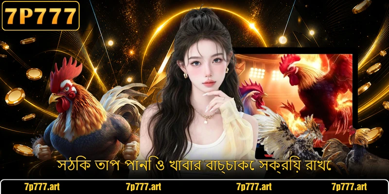 সঠিক তাপ পানি ও খাবার বাচ্চাকে সক্রিয় রাখে
