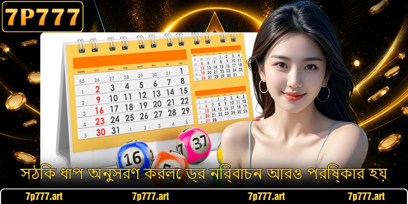 সঠিক ধাপ অনুসরণ করলে ড্র নির্বাচন আরও পরিষ্কার হয় সঠিক ধাপ অনুসরণ করলে ড্র নির্বাচন আরও পরিষ্কার হয়