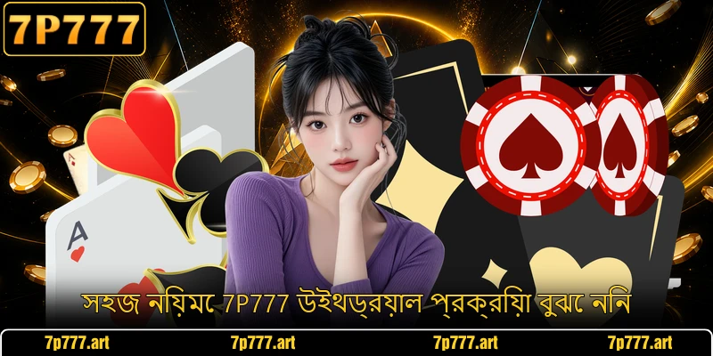 সহজ নিয়মে 7P777 উইথড্রয়াল প্রক্রিয়া বুঝে নিন সহজ নিয়মে 7P777 উইথড্রয়াল প্রক্রিয়া বুঝে নিন