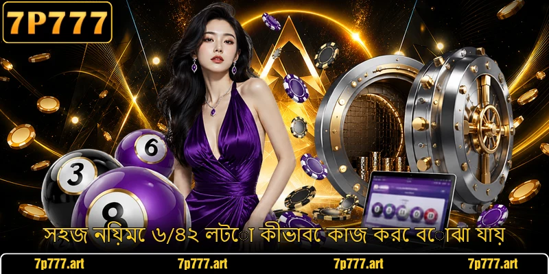 সহজ নিয়মে ৬/৪২ লটো কীভাবে কাজ করে বোঝা যায়